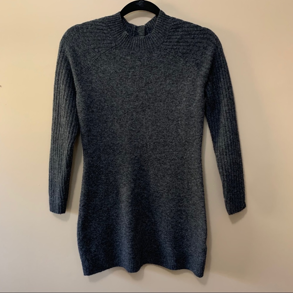 Abercrombie & Fitch Faux Wool Sweater Dress